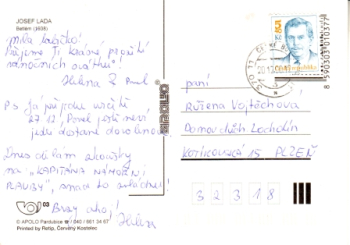 České vánoce 28 1990 95 004 ● - Josef Lada